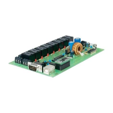Conrad Components Tarjeta relé 197720 8 salidas 12-24 V
