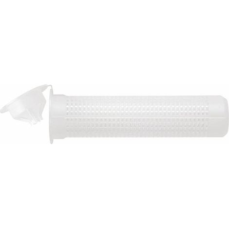Tamis en plastique 12x80mm – Lot de 12 unités – Résistant pour filtration en laboratoire – Pour processus chimiques précis