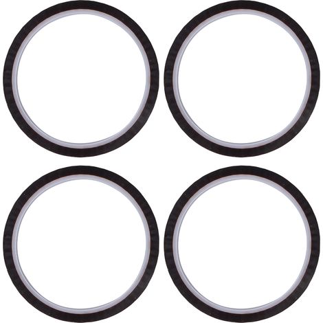 Ruban adhésif polyimide antistatique 4 pièces, résistant haute température, isolant, largeur 15 mm (1/5)