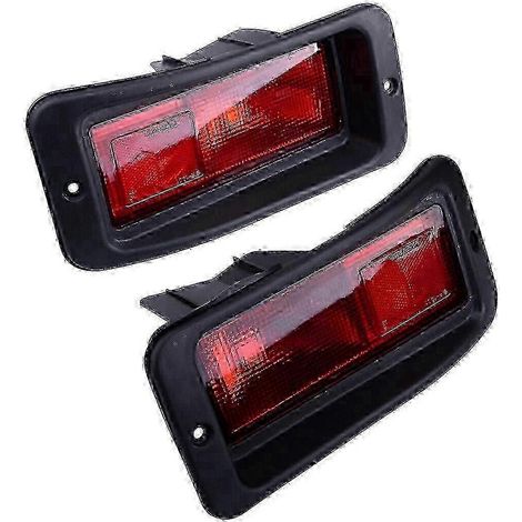 2 x Heckstoßstangen-Reflektorlicht-Rücklicht für Pajero Montero Pajero Sport 1999–2008 (1/5)