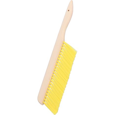 Brosse à ruche souple et flexible avec manche en bois, idéale pour l'apiculture. (1/5)