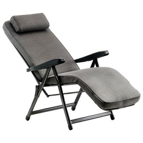 silla de playa far con reposapiés plegable cojín incluido