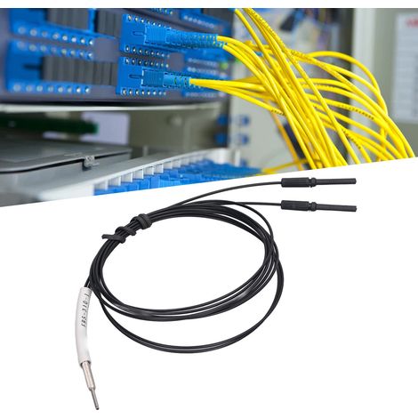 Capteur à fibre optique FRS-310-I : sonde numérique à réflexion diffuse, câble de capteur à fibre optique (1/5)