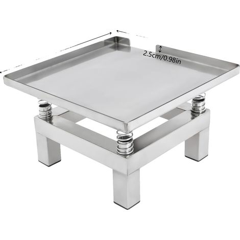Mesa vibratoria para hormigón, 50 W de potencia, capacidad de carga de 10 kg. (1/2)