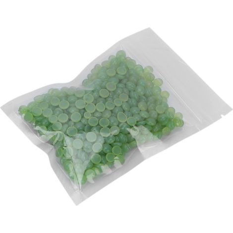 Perles de cire dépilatoire pour hommes et femmes, épilation à domicile, cire dure en perles, accessoire 50 g, aloe vera (1/5)