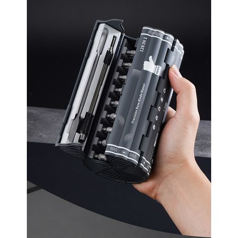 128 en 1 Kit Tournevis Électrique, Ensemble Manuel de Précision Multifonction pour Réparation de Téléphones, 1 pièce