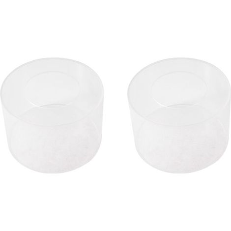 2-teiliges rundes Acryl-Kuchenpräsentationsbrett, Kuchenschaber mit glatter Kante, Kuchentablett, DIY-runde Kuchendekoration, nachfüllbares Brett (A) (1/4)