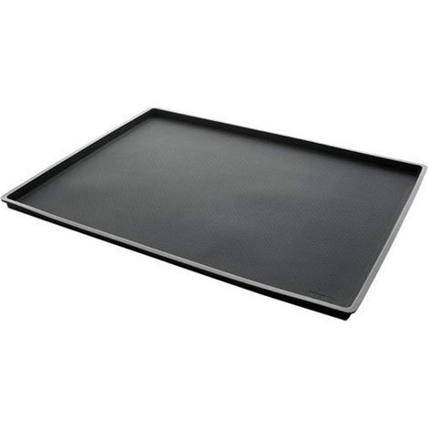 Tappetino anti-trabocco in silicone per forno, 40x30cm nero LÉKUÉ (1/4)