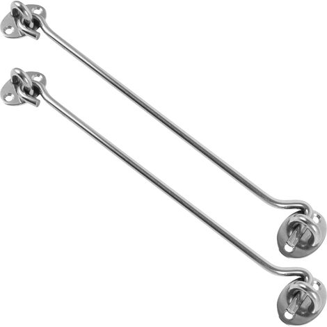 Lot de 2 Crochets de Fenêtre en inox 304, 25 Cm (1/5)