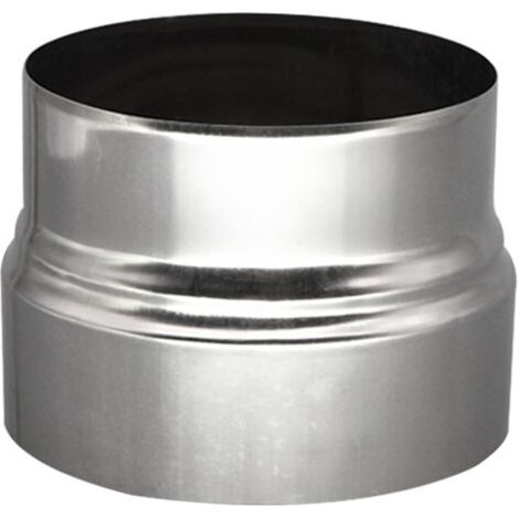 Réducteur de tuyau de poêle 120 mm à 110 mm – Acier inoxydable résistant à la chaleur – Connexion sans soudure pour chauffage et ventilation (1/5)