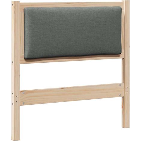Kopfteil Sonstiges Braun 75 cm Massivholz Kiefer vidaXL