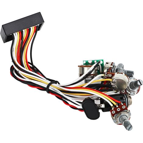 Bass-Vorverstärker mit elektronischem Equalizer, Metall-/Kunststoffgehäuse, Klangverbesserungs-Equalizer-Schaltung für Bassisten (1/5)