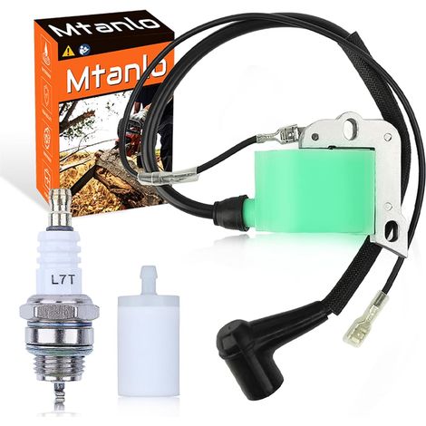 Pour Husqvarna 50 51 55 254 257 261 262 XP 61 266 268 272 272XP, ne pas installer sur 254XP 262XP 266XP et 268XP, kit de bobine d'allumage, 503 90 14-01, 544018401, 503 62 02 03 (1/5)