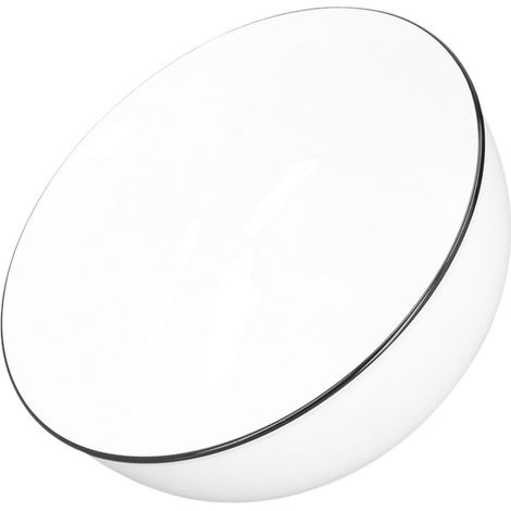 7-Zoll-Keramikschüssel mit schwarzen Linien, für Suppe, Nudeln, Salat, Gemüse, Geschirrset (1/5)
