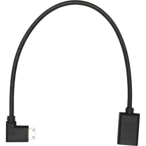 Adaptateur Mini HDMI mâle vers HDMI femelle version 2.1, câble de connexion pour caméra/caméscope haute définition 8K@60Hz, 4K@120Hz (côté gauche). (1/5)