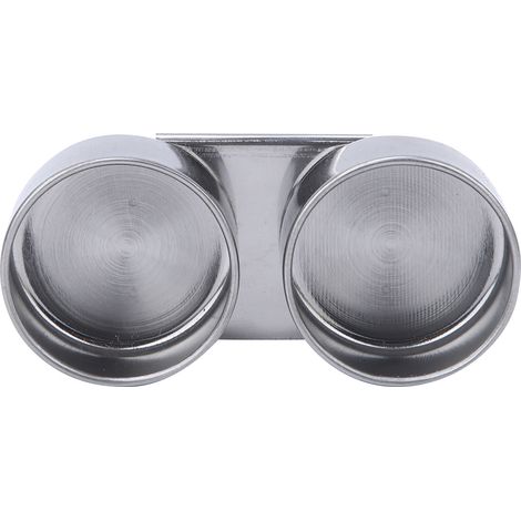 Pot de rangement double en acier inoxydable pour palette artistique, grand récipient pour peinture à l'huile avec couvercle (1/5)