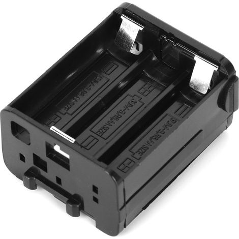Boîtier de rangement pour 6 piles AA BT-8 compatible avec les radios Kenwood TH-28, TH-48 et TH78A (1/5)
