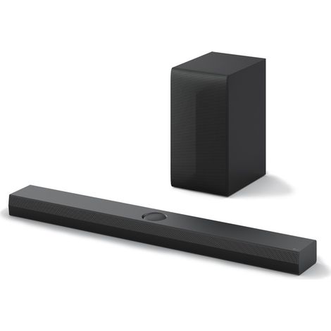 LG Soundbar S70TY, 400W su 3.1.1 canali, Dolby Atmos, DTS:X, Speaker centrale up-firing
