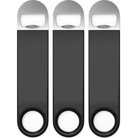 Flesopeners/Flesopeners set van 3 in roestvrij staal 17,7 cm (1/5)