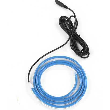 Bande lumineuse LED extérieure flexible bleue 12 V pour capot de voiture, 1,2 m de long, étanche IP67, pour voitures, SUV et camions. (1/5)
