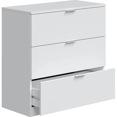 Cassettiera - Bianco 38x77x80h cm (1/5)