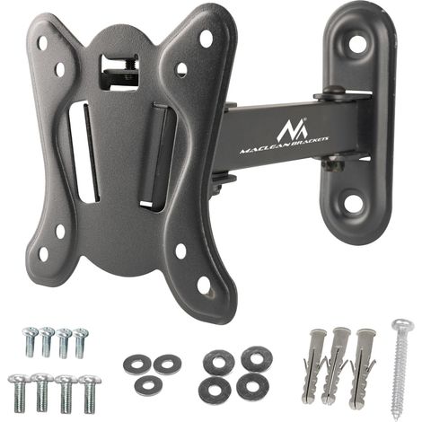 Support pour TV ou Moniteur VESA 100x100 13-32" 30kg Noir (1/5)