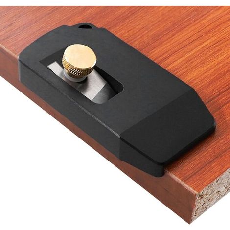 Coupe-bordures en Bois, Outil de Coupe de Bandes de Chant avec Lame en Acier Rapide, Coupe-bandes de Chant pour PVC, ABS, Mélamine, Placage, Etc.