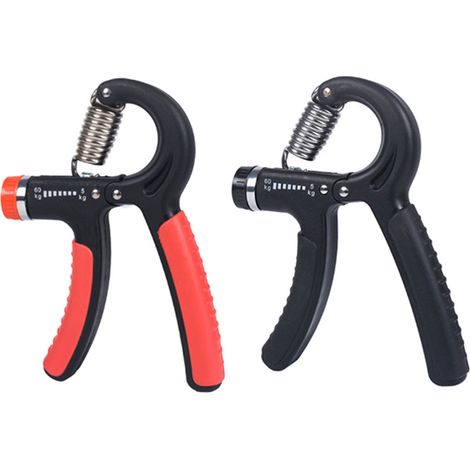 2 PCS Poignées de Musculation Réglables pour Rééducation du Poignet, Renforcement des Doigts et des Avant-Bras (1/5)