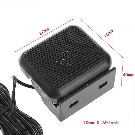Haut-parleur externe 3,5 mm P600 pour autoradio Yaesu, Icom et Kenwood (1/4)