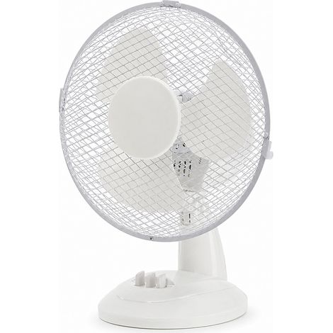 Aga Ventilatore da Tavolo 27 cm Bianco (1/5)