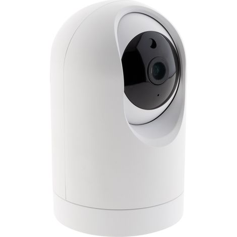 Otio – Caméra de surveillance Wi-Fi 1080P rotative – Vision nocturne jusqu'à 8m – Suivi de mouvement automatique – Streaming vidéo en temps réel