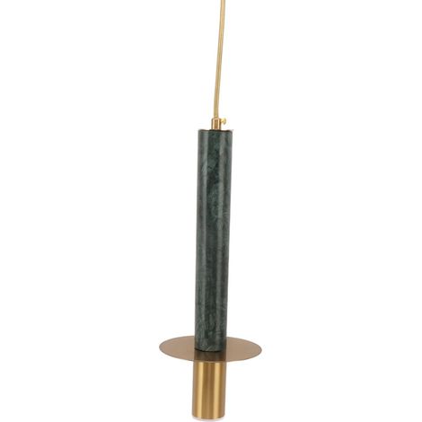 Suspension LED style nordique moderne, petite, décorative, pour salle à manger, cuisine, chambre, vert foncé, 85-265 V (1/5)