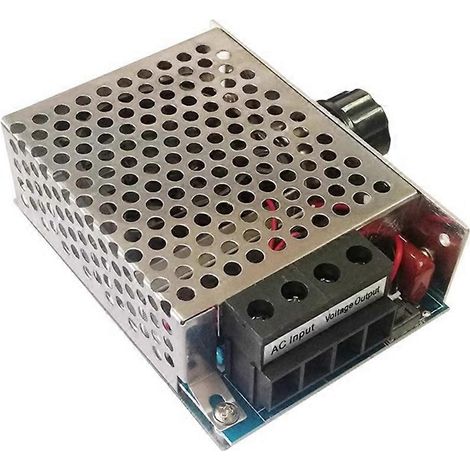 Régulateur à thyristors haute puissance 10 000 W, AC110V-220V, module moteur, variateur, thermostat, courant élevé (1/5)