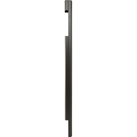 RENZ Pied boîte aux lettres - H.160 x l.10 x P.9 cm - gris