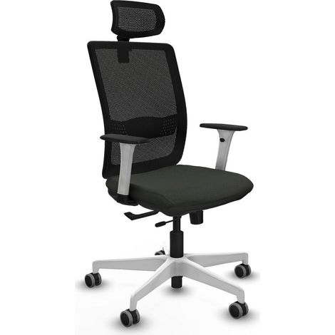 piqueras y crespo Haches silla de escritorio negra ergonómica