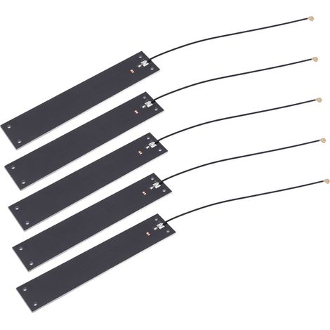 Antenne interne IPEX NZ5GPCB002 à bande complète 600-6000 MHz, gain élevé 12 dBi, lot de 5. (1/5)