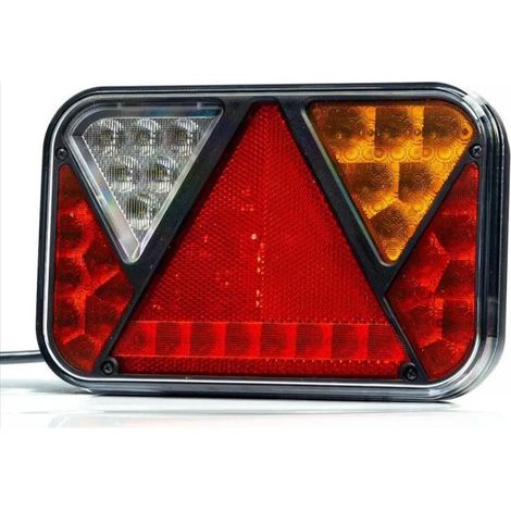 Feu arrière LED 12V 6 fonctions D 5 PIN