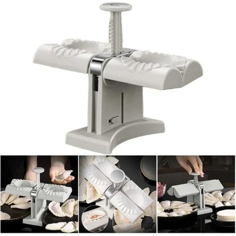 Ménage Dumpling MakerTool, Double Tête Automatique Dumpling Maker Ravioli Presse Moule Outil De Fabrication-POMPE A SAUCE (1/4)