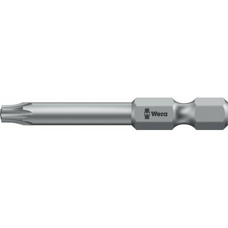 Embout Torx T 6 Wera 05134740001 Acier à outils allié, extra-rigide Forme (embouts): F 6.3 1 pc(s) (1/2)