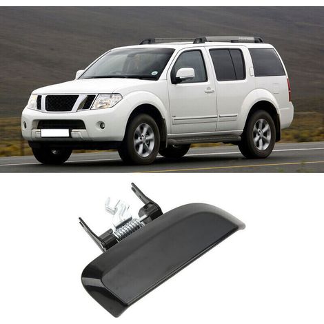 Maniglia portiera esterna ABS nera per Nissan Pathfinder R51 2005-2012, lato sinistro posteriore (1/2)