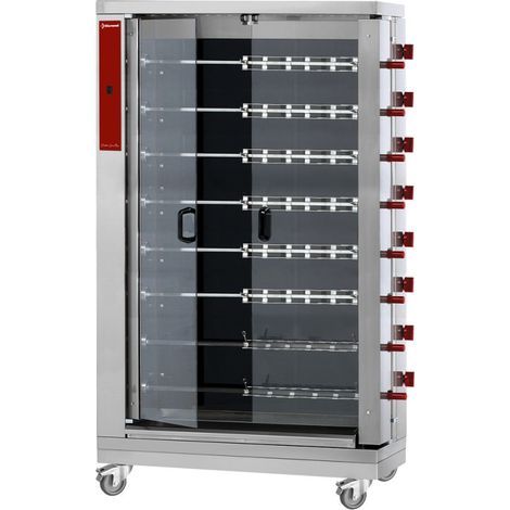 Rôtissoire électrique vitro. 8 x 6 poulets - Diamond (1/2)