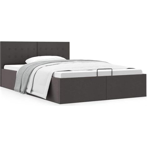 Maison Exclusive - Cadre de lit à rangement hydraulique sans matelas 120x200 cm (1/5)