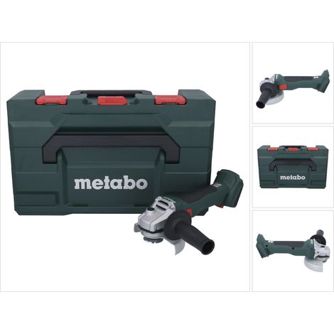 Metabo W 18 L BL 9-125 Akku Winkelschleifer 18 V 125 mm Brushless + metaBOX ( 602374840 ) - ohne Akku, ohne Ladegerät