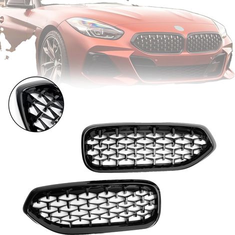 Grilles avant, Plastique, Ajustement comme montré sur les images, Pour G29 Z4 20I 30I M40I 2019-2024, Avant, Supérieur (1/5)