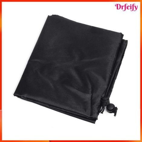 BBQ Grill Cover Durable for Smoker 44 Pouces de Diamètre Noir Oxford Tissu Yard Jardin Extérieur (1/4)