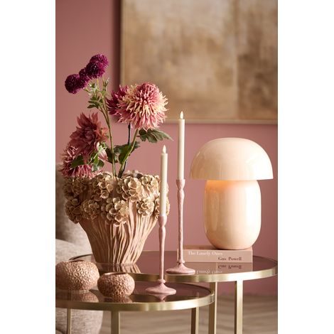 Vaso rosa in ceramica raffinato Light & Living Luserna (1/2)