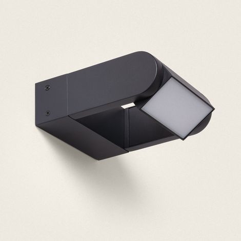 Applique da Parete LED 6W Alluminio Byum Nero  Nero