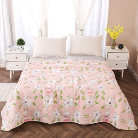 Couette - Coton 100 % - 110 x 150 cm - Pour Sieste Été - Usage Bébé et Adulte - 1 Pièce (1/4)