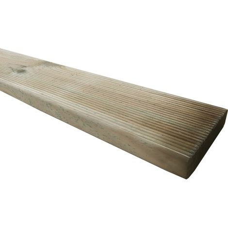 Pavimento legno esterno 2x9,5x240 cm trattato in autoclave (1/2)