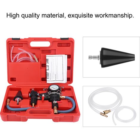 Trousse de Purge à Vide et Remplissage de Liquide de Refroidissement pour Radiateur de Voiture (1/3)